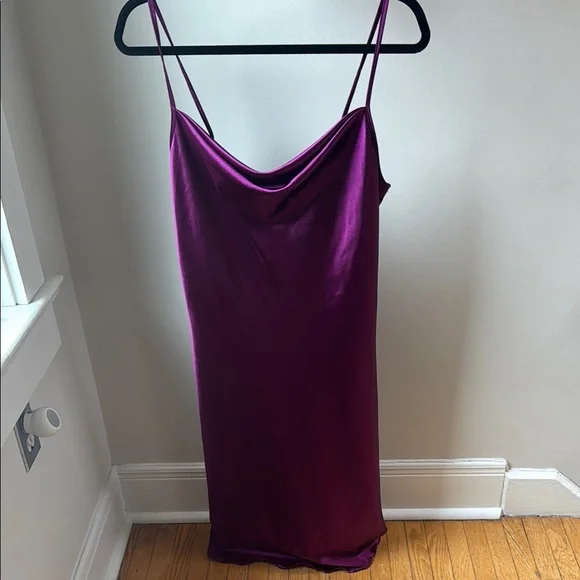 Bebe Cowl neck Slip Dress - Picture 1 of 3